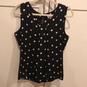 Polka dot tank from Loft